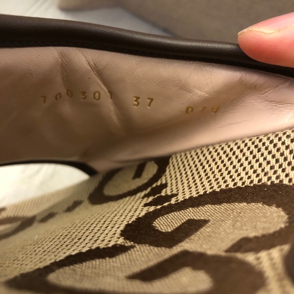 NIB 🔥Gucci HOTTEST PLATFORM STYLE WITH newest jumbo GG monogram size 37 - Picture 4 of 11